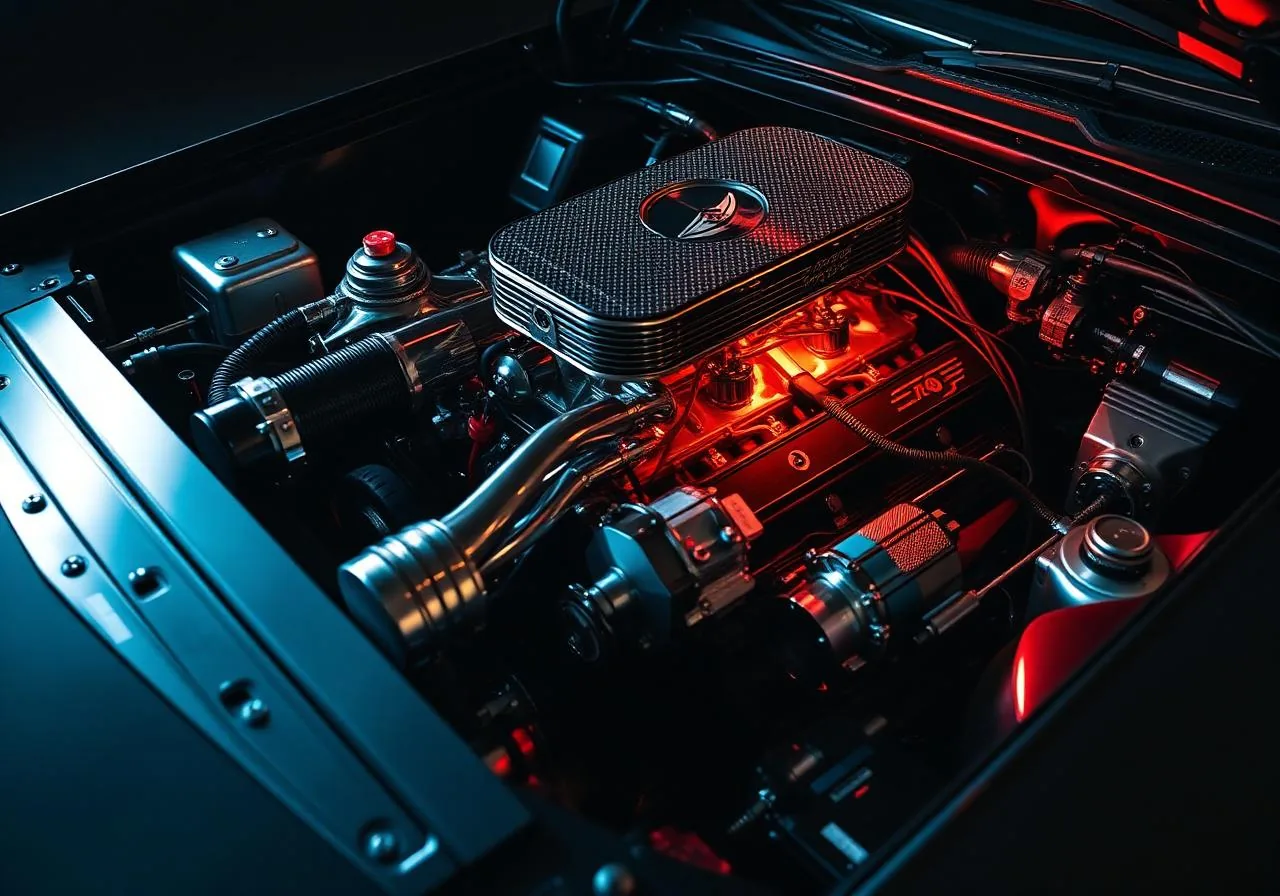 Performance engine bay